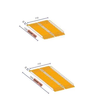 Rampe D'accès Pmr Aluminium Extra Large