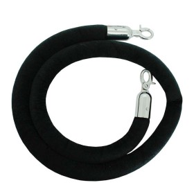 Barriere corde cordon en PP 28mm au mètre noir acheter