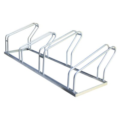 Rack hollandais 4 vélos | Acier zingué | 1500x410mm