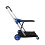 Chariot 2 plateaux pliable avec bac | Max 70 kg