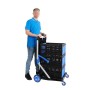 Chariot 2 plateaux pliable avec bac | Max 70 kg