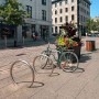 Arceau vélo rond | INOX | ø800xH940mm