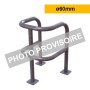 Etrier de protection double galvanisé | À fixer | ø60 - 600x600x900mm